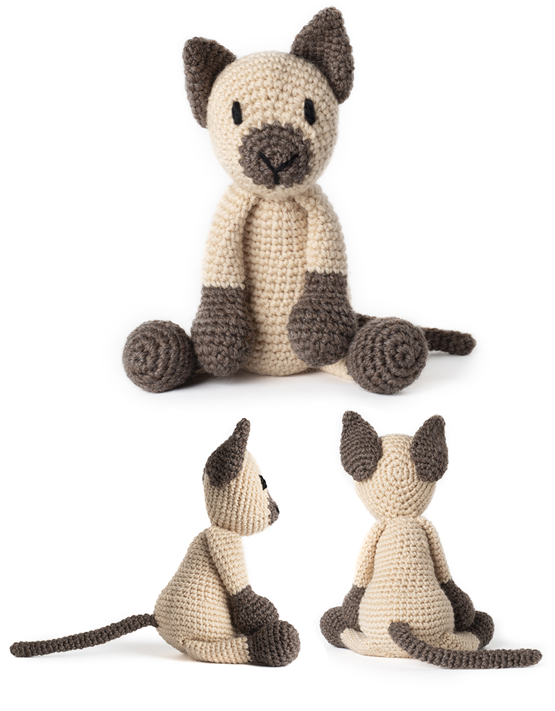 toft juno the siamese cat amigurumi crochet animal